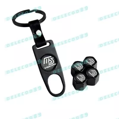 Car Wheel Tire Valves Dust Stem Air Caps Keychain Emblem Set For MS Mazda Speed • $12.28
