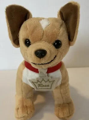 Disney Beverly Hills Chihuahua Dog Plush Rosa 6  Movie Promo New  W/O Tags • $7