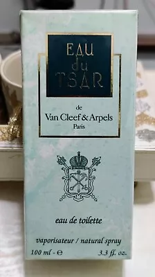 Discontinued Van Cleef & Arpels Eau Du Tsar 100ml 3.4 Fl Oz EDT New With Box • $180