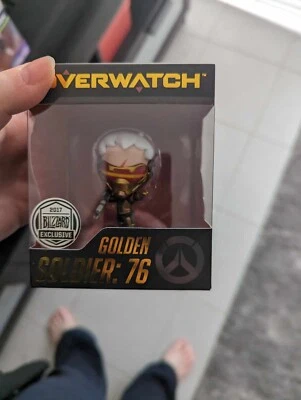 $35 • Buy Overwatch Golden Soldier-76: Blizzard Cute But Deadly Figure League Exclusive