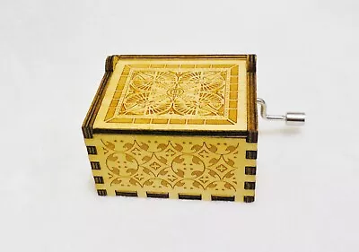 $5 • Buy NEW~ Love Mom  You Are My Sunshine Wood Music Box Laser Engraved