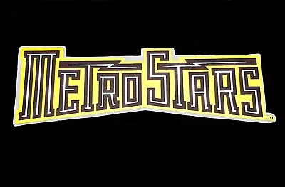 MLS Metrostars 1997 Front Logo Print For All Game Jerseys • $25