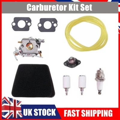 £10.19 • Buy Chainsaw Carburetor Fuel Filter Kit Set For McCulloch Mac 333,335,338,435,436