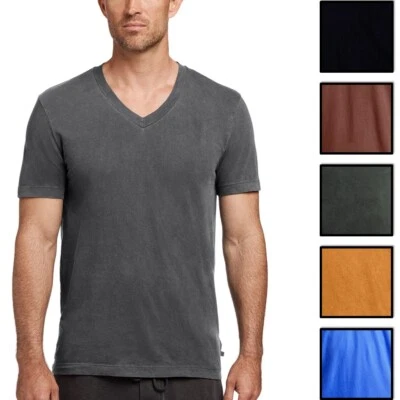 $38 • Buy James Perse Men's Lightweight Soft Cotton Relaxed Fit V-Neck Tee T-Shirt.