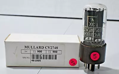 GZ30 CV2748 Mullard Grey Plate Made In England Hickok 752A Tested 1 Pc • $199