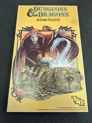 $45 • Buy Vintage Dungeons & Dragons Puzzle Dungeon Of Dread 1983 Fantasy TSR Not Complete
