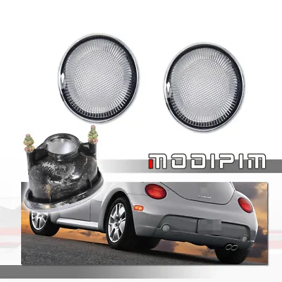 2PCS Clear Lens Rear Bumper Backup Reverse Light Lamps For 1998-2005 VW Beetle • $24.99
