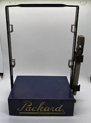 RARE PACKARD Spark Plug Repair Caddy W/ Pliers Gas Station Automobile • $159.99