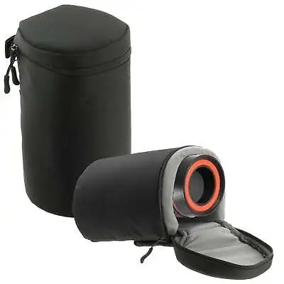 Navitech Black Camera Lens Case For Canon EF 50mm F/1.2L USM Lens • £14.22