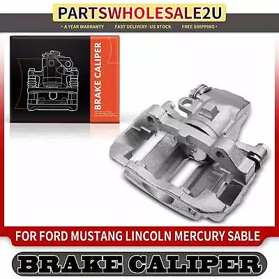 Rear Left Disc Brake Caliper W/ Bracket For Ford Mustang Taurus Lincoln Mercury • $57.99