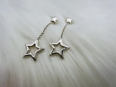 Tiffany Star Drop Dangle Earrings • $350