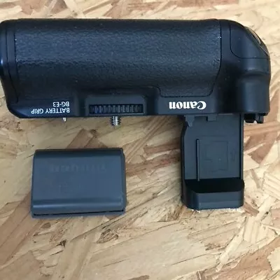 Canon BG-E3 Battery Grip For Canon EOS DSLR Camera Plus Hahnel HL-2LHP Battery • £25.99