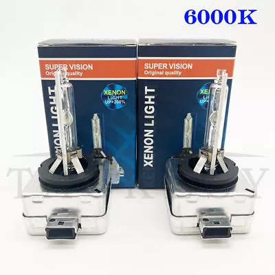 2pcs 6000K D1C D1S D1R White HID Xenon Headlight Light Bulbs • $13.77