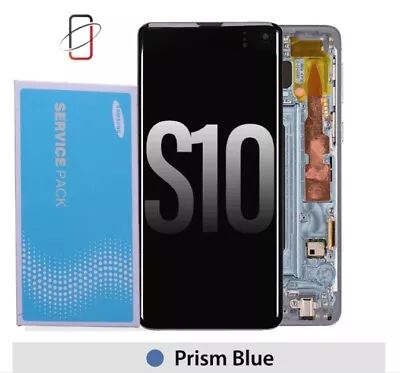 Samsung Galaxy S10 OLED Screen Digitizer With Frame G973F In White • $310