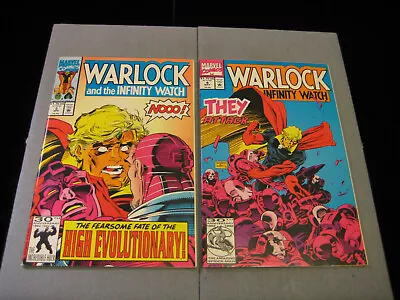 Warlock And The Infinity Watch #3 And #4 (1992 Marvel) MID GRADE • $12