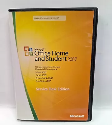 Microsoft Office Home And Student 2007 Service Desk Edition With Product Key • $16.99