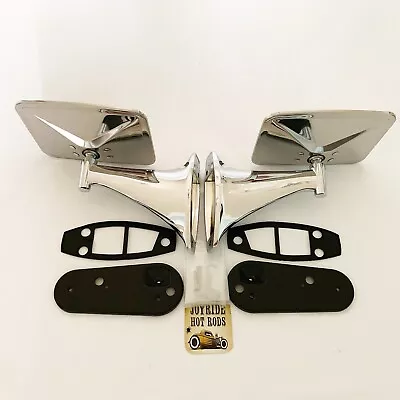 1970-72 Chevy- GMC Truck Door Mirrors- Chrome S/S- 1 Pair Also Fits 1967-69 • $94.95