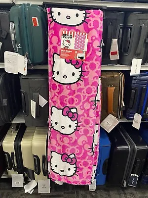 Hello Kitty Plush Throw Blanket 60x90 Hot Pink • $49.95