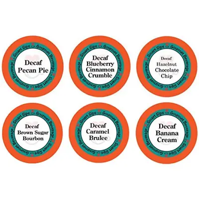Decaf Flavor Lovers Variety Sampler Pack Single Serve Pods For Keurig K-cup • $53.97