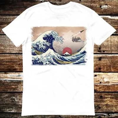 Hokusai The Great Wave Off Kanagawa Japanese Art T Shirt 6042 • £6.35