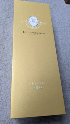 £8 • Buy Louis Roederer Cristal 2012 Empty Champagne Box