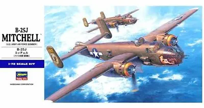 B-25 J Mitchell - Ww Ii Bomber (usaaf Markings) #00546/e16 1/72 Hasegawa • £44.99