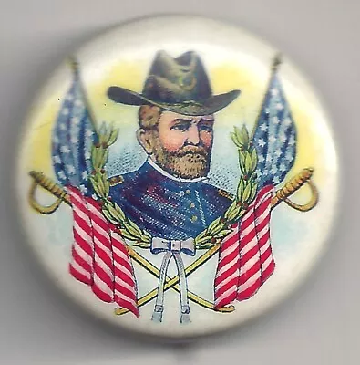 General U.S. Grant Civil War Anniversary Pinback • $14.99