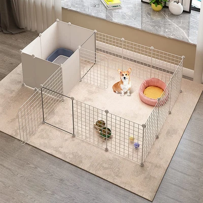 $70.45 • Buy Hamiledyi Dog Playpen Indoor With Door, 18 Panel DIY Puppy Play Pen Portable For