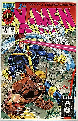 Stan Lee Autographed X-Men #1C Comic NM+  Marvel Comics 1991 Amricons • $239.99