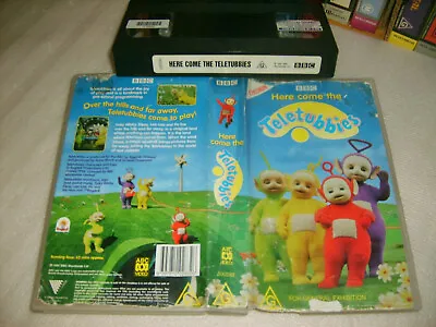 HERE COMES THE TELETUBBIES (1997) - ABC/BBC Issued On VHS By Ragdoll Productions • $13.95