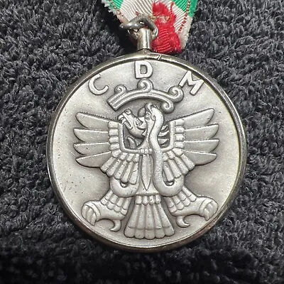 Vintage CDM Asociacion Mexicana De Tiro Olympico. A.C. Medal. Lot 161 • $27.99