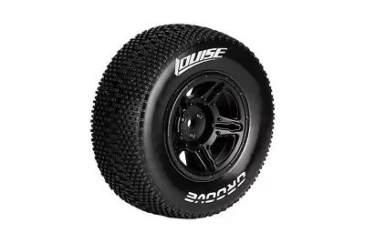 Louise RC SC-Groove 1/10 Mounted Tires Soft 12 14 17mm Hex (2) Traxxas Slash 4x4 • $42.95