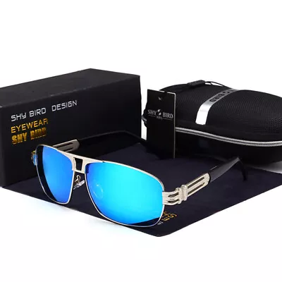 Cool Military Glasses Anti Glare Sun Glasses Sunglasses Men Polarized Super • £15.09