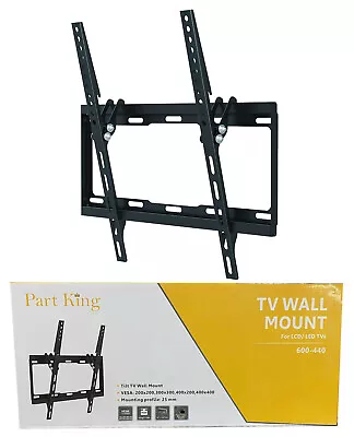 £10.49 • Buy Tilt TV Wall Bracket Mount For TV 32 37 40 42 47 50 55 60 65 Inch LCD LED Plasma