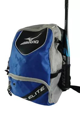 Mizuno MVP Elite Baseball Softball Equipment Bat Glove Gear Backpack Sport Bag • $29.99