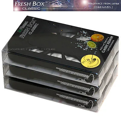 3 Pk Treefrog Fresh Box Classic Black Classic Squash Scent Air Freshener /refill • $16.88