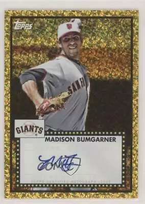 2011 Topps Lineage 1952 Design Canary Diamond /10 Madison Bumgarner #52A-MB Auto • $882.50