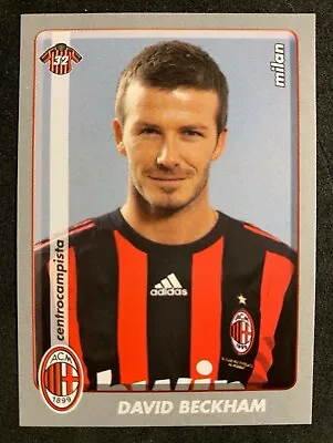 2008-09 Panini Calciatori Aggiornamenti David Beckham AC Milan Sticker • $12.74