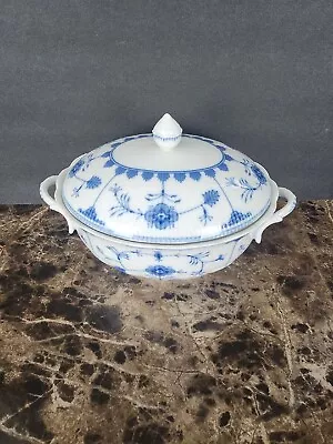 Kaiser Bornholm W Germany Romantica Oval Covered Vegetable Dish Bowl Echt Kobolt • $99.99