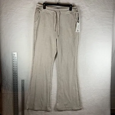 Calvin Klein Performance Flare Pants Women's 2XL Drawstring High Rise 7562 • $29.99