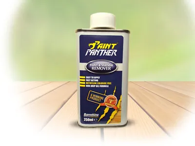 BARRETTINE PAINT PANTHER PAINT VARNISH REMOVER STRIPPER 250ml • £9.20