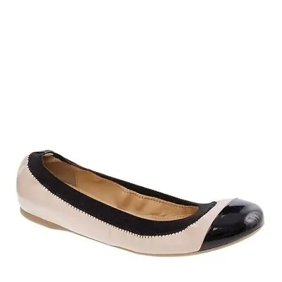 J.Crew Mila Cap Toe Ballet Flat In Champagne Size 6 1/2 • $40