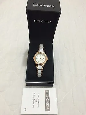 £19.99 • Buy Sekonda Ladies Moonlight Pearl Watch(Damaged)