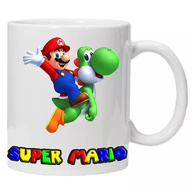 Personalised Super Mario Mug/cup Mario Bros Perfect Gift Super Mario 64 • £9.99