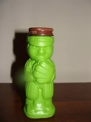 1 Vtg Green Baseball Player  Domino Sugar N Cinnamon Shakers Amstar -M4 • $15.99