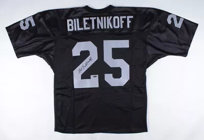$209.95 • Buy Fred Biletnikoff Signed Oakland Raiders Jersey (TriStar Hologram) All Pro W.R.