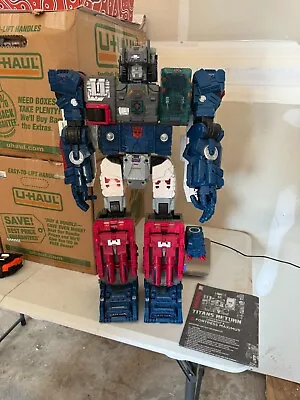 Transformers Titans Return Fortress Maximus Figure With Instructions (No Box) • $91