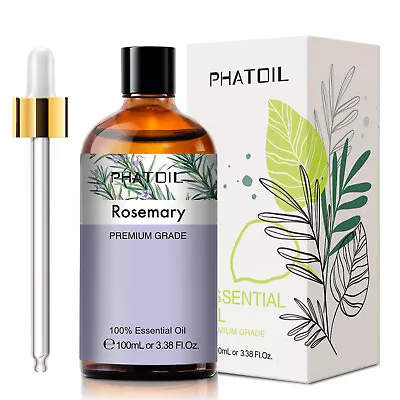 $21.99 • Buy 100ml  Rosemary Essential Oil(Pure Natural Undiluted) For Hair Care,Diffuser