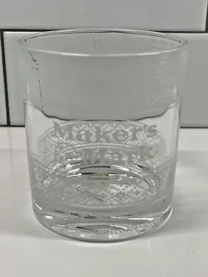 Maker's Mark Distillery Limited Edition Holiday Bourbon Whiskey Rocks Glass 3.5  • $5.50