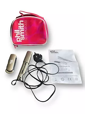 £15 • Buy Phil Smith Be Gorgeous Mini Straightener Set Complete Working   